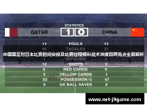 中国国足对日本比赛时间安排及比赛过程精彩战术深度回顾亮点全面解析